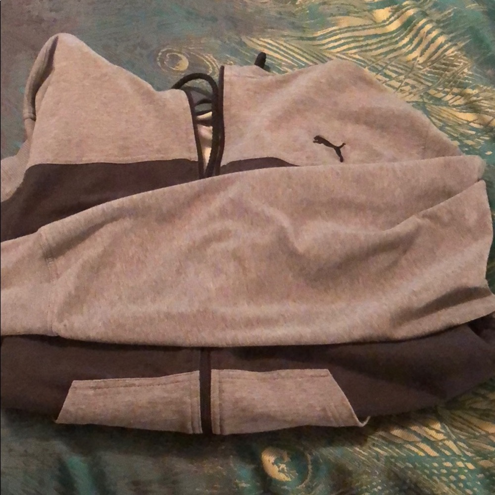 Puma full zip sweatshirt